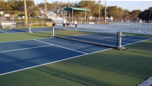 Pickleball courts at Plantation Central Park in South Florida – beginner-friendly, lighted, and free to play